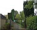 Entrance to Dellcott Family Tennis Club