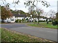 Rendered semis, Brockswood Lane