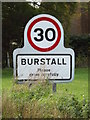 Burstall name sign on Burstall Lane