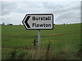 Roadsign on Sproughton Corner