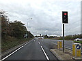 TM1243 : A1071 at the junction with Hadleigh Road by Geographer