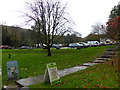 The car park at Craig-y-Nos Country Park