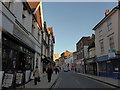 Looking eastwards along the High Street