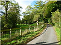 Netherhope Lane west of Netherhope