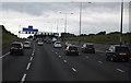 M25, southbound