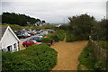 SW9275 : Rock Quarry car park by Christopher Hilton