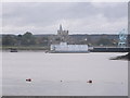 Floating hotel on the River Medway