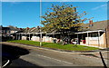 Houses on the south side of Mount Pleasant Close, Pontnewydd,Cwmbran