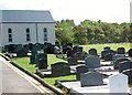 Vestry and graveyard at Dunluce Presbyterian Church