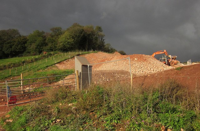 Constructing the new Kingskerswell bypass