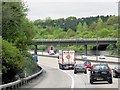 Oaklawn Road over M25 near Leatherhead