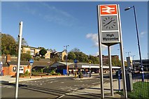 SU8693 : The entrance to High Wycombe Railway Station by Steve Daniels