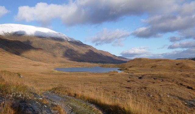 Path by Loch Coulavie