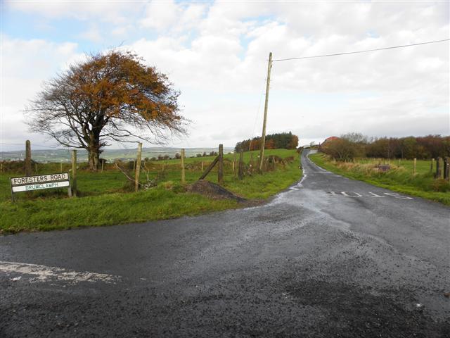 Foresters Road, Drumclamph © Kenneth Allen cc-by-sa/2.0 :: Geograph Ireland