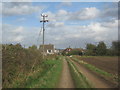 The path into Whitton