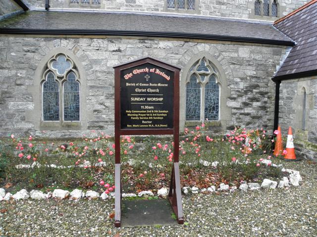 Information Board, Christ Church, Strabane