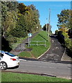 Canal path and road, Pontnewydd,Cwmbran