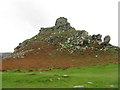 SS7049 : Castle Rock, Lynton by M J Richardson