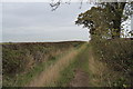 Track off A620 Gainsborough Road