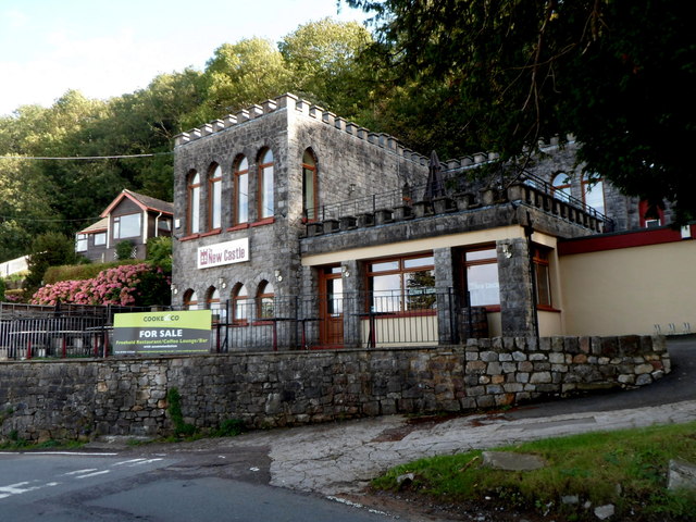 The New Castle for sale, Kewstoke © Jaggery :: Geograph Britain and Ireland