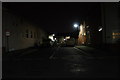 Battenburg Road at night