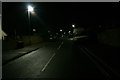 Shalbourne Road at night