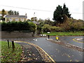 Old Road meets New Road in Neath Abbey