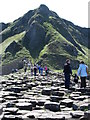 C9444 : The upper end of the Giant's Causeway backed by Aird Snout by Eric Jones