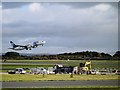SJ8184 : Boeing 737 Taking Off at Manchester Airport by David Dixon