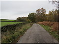 Track leading to Upper Transfield