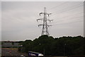 Pylon near Thurrock Services