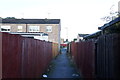 A path on Ilchester Close, Bransholme Estate, Hull