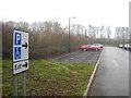 Sign at Salisbury Park & Ride at Wilton