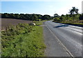 Heading south along the B585 West Lane