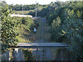 Railway line to Cliffe Hill Quarry