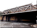 SE side of a railway viaduct near Swansea station