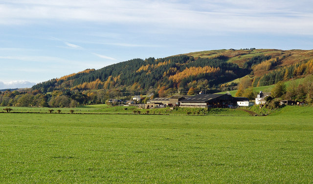 Autumn in the Stinchar Valley © Mary and Angus Hogg :: Geograph Britain ...