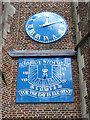 Clock and sundial of St Mary?s Barnes