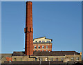 J3275 : Former Edenderry Mill chimney, Belfast by Albert Bridge