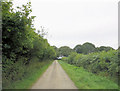 SO3967 : Un-named lane north of Haven Farm by Stuart Logan