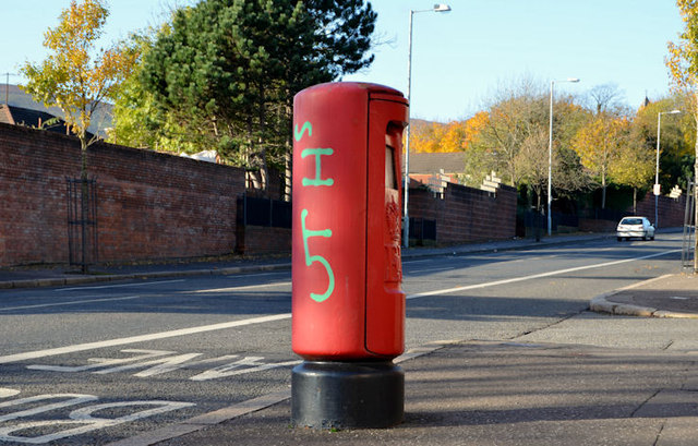 Pillar box, Rosebank, Belfast
