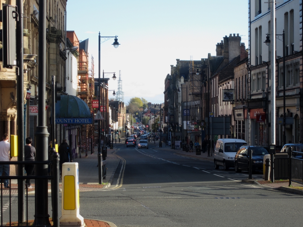 Looking along Botchergate, Carlisle © Graham Robson cc-by-sa/2.0 ...