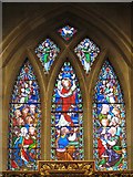 NZ2464 : St. Andrew's Church, Newgate Street, NE1 - stained glass window, chancel by Mike Quinn