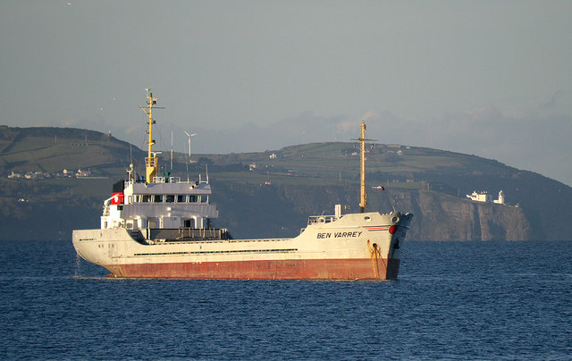 The 'Ben Varrey' off Bangor