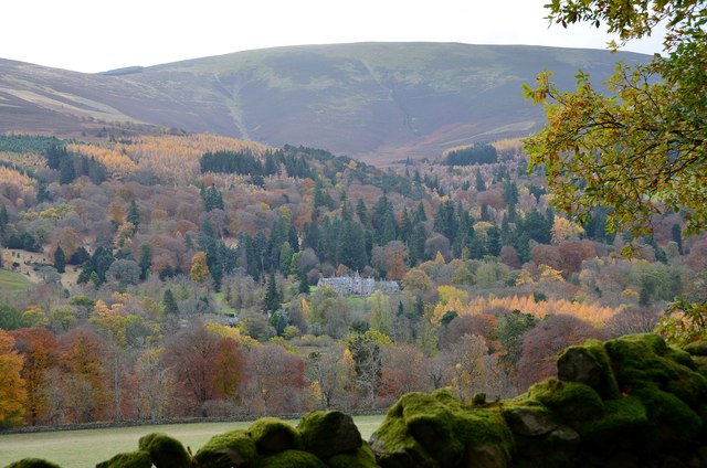 Dawyck House and woodland © Jim Barton :: Geograph Britain and Ireland