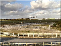 SJ8182 : Manchester Airport from The North Cheshire Way by David Dixon