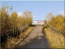 SJ8182 : North Cheshire Way, Approaching Manchester Airport by David Dixon
