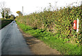 TM4394 : View along Waterheath Road by Evelyn Simak