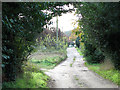 Public footpath, West End