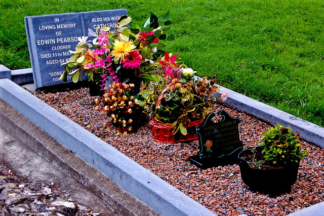 Donegal Town Harbour Area - New Gravesite near Friary Ruins
